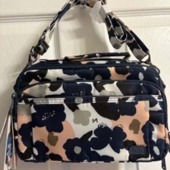 Lug-Scoop Crossbody-Floral Multi-NWT - Picture 1 of 5
